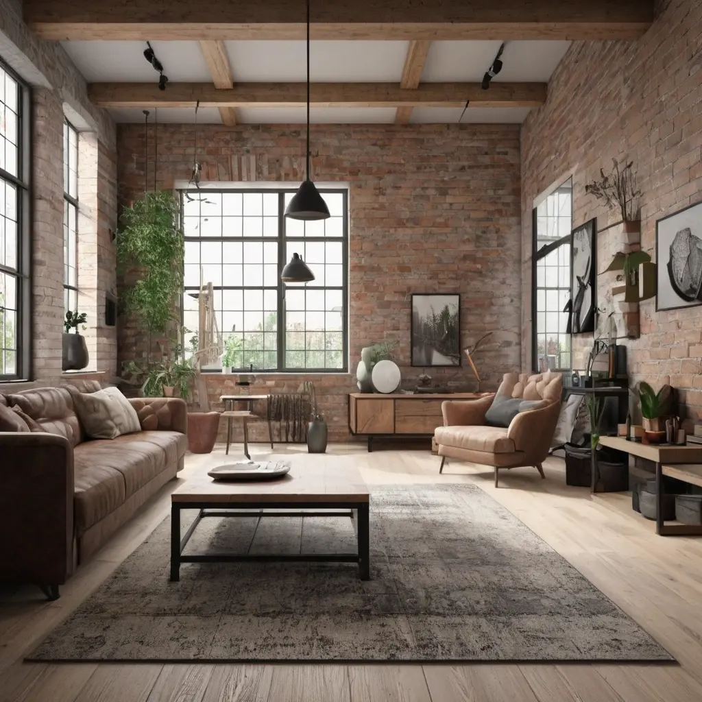 Внутренняя отделка стен в стиле лофт советы дизайнера для уютного инте