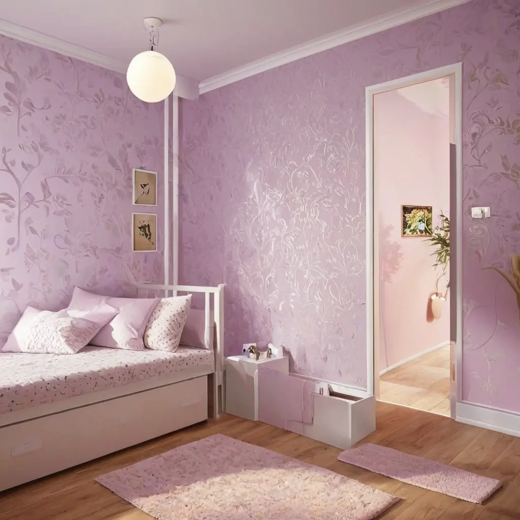 Внутренняя отделка стен в детской комнате безопасные яркие решения иде