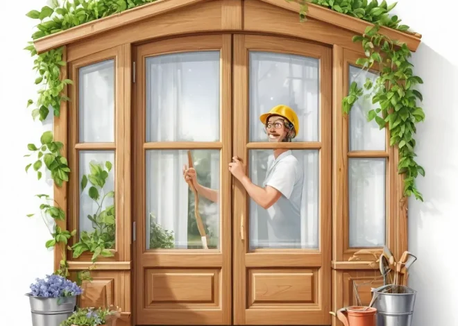 Как ухаживать за деревянными окнами и дверями: продлеваем срок службы