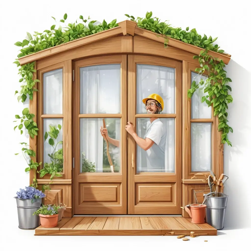 Как ухаживать за деревянными окнами и дверями: продлеваем срок службы