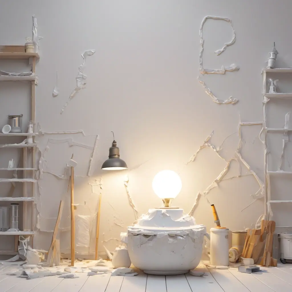 Как glare и свет влияют на ремонт: выбор обоев, штукатурки и светильников