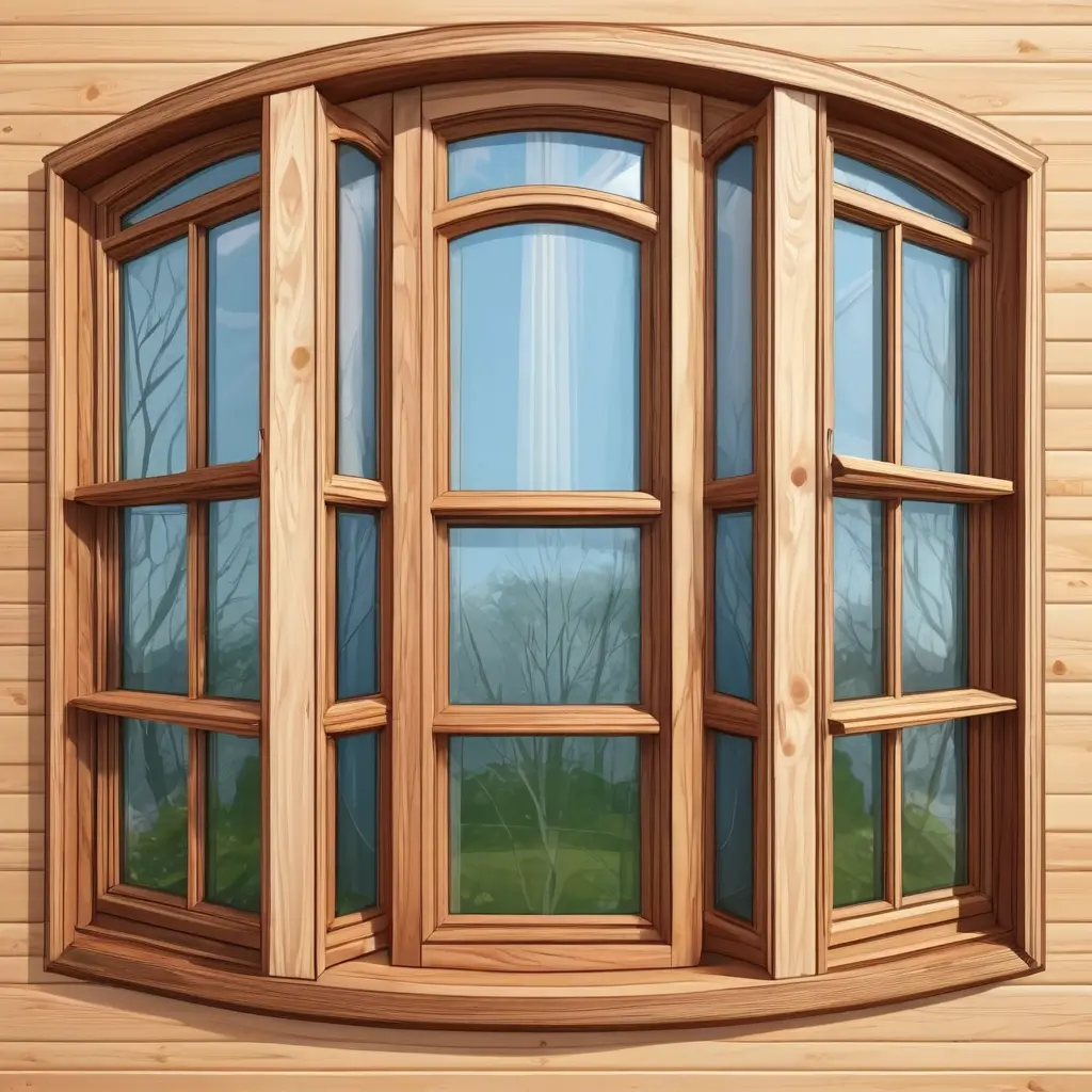 Гибридные окна: сочетание дерева и алюминия для прочности и красоты