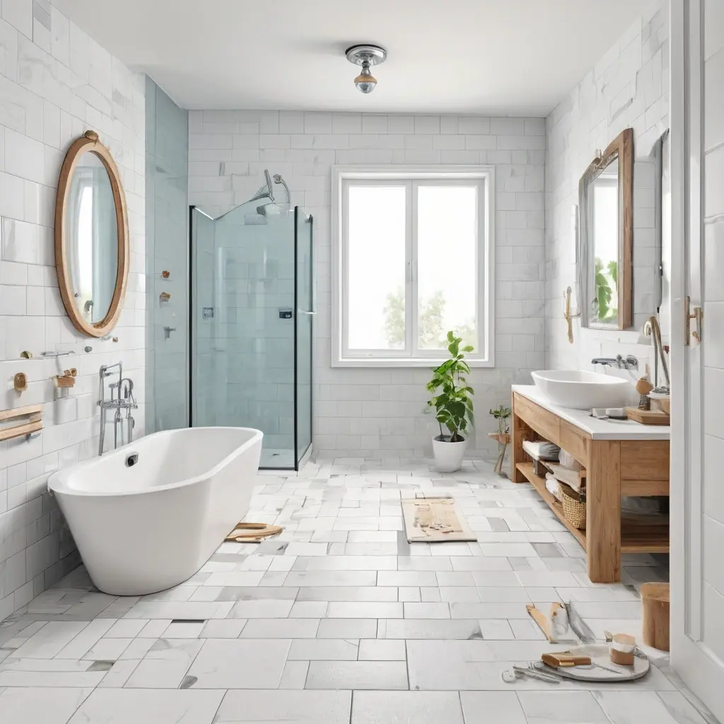 Ремонт ванной с нуля: выбор материалов, гидроизоляция и стильный дизайн