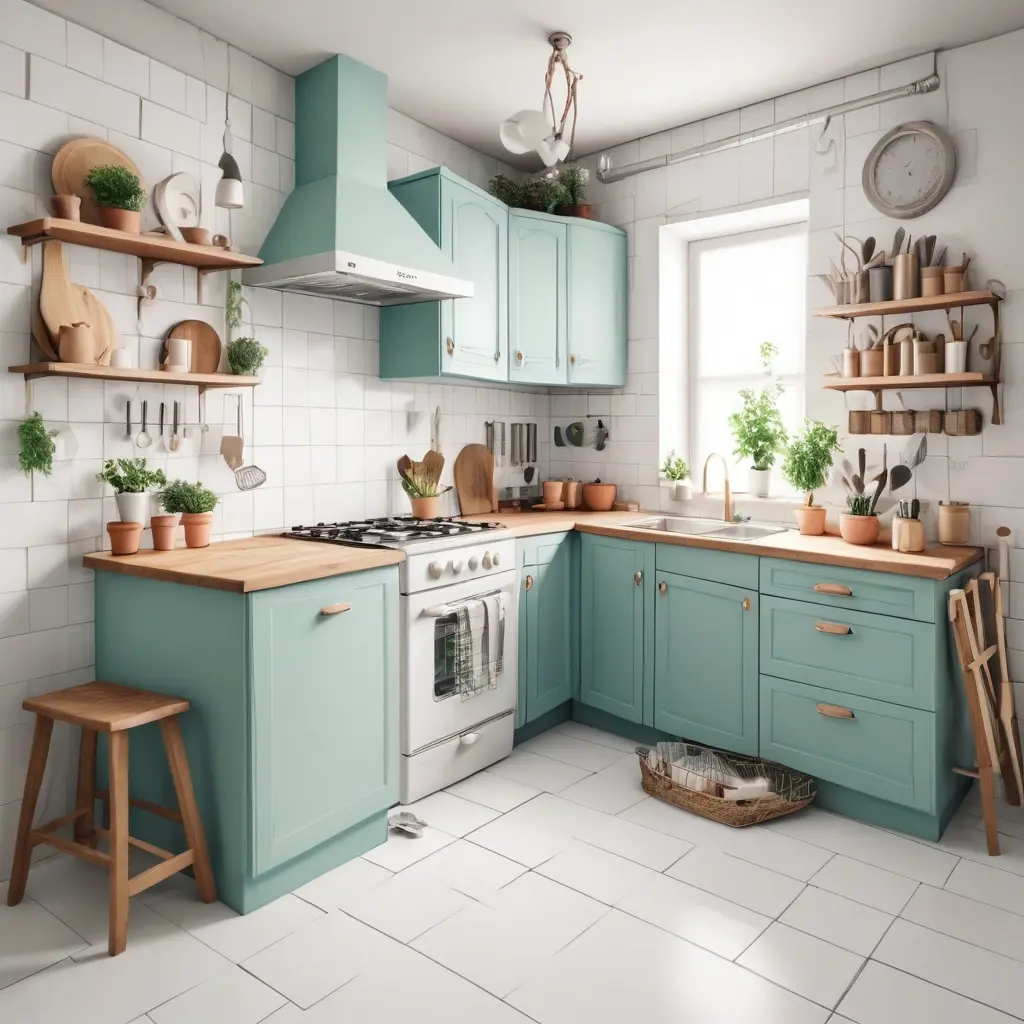 Как превратить старую кухню в стильную с минимальными вложениями: план действий