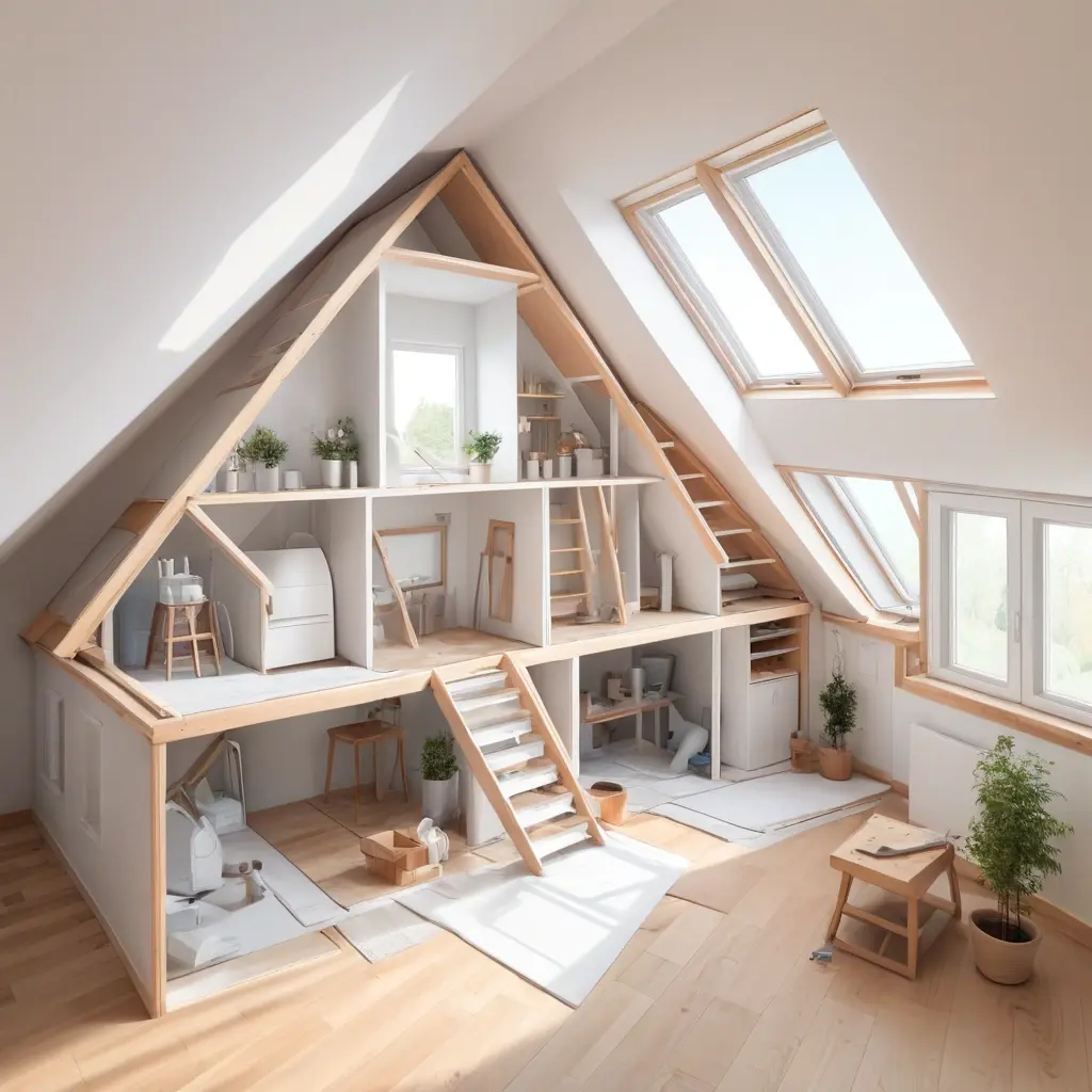 Как обустроить вентиляцию в доме с мансардой: советы геометрии и воздухообмена