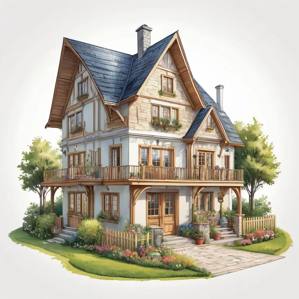 Чертежи для коттеджей: функциональные решения пространства и грамотная планировка