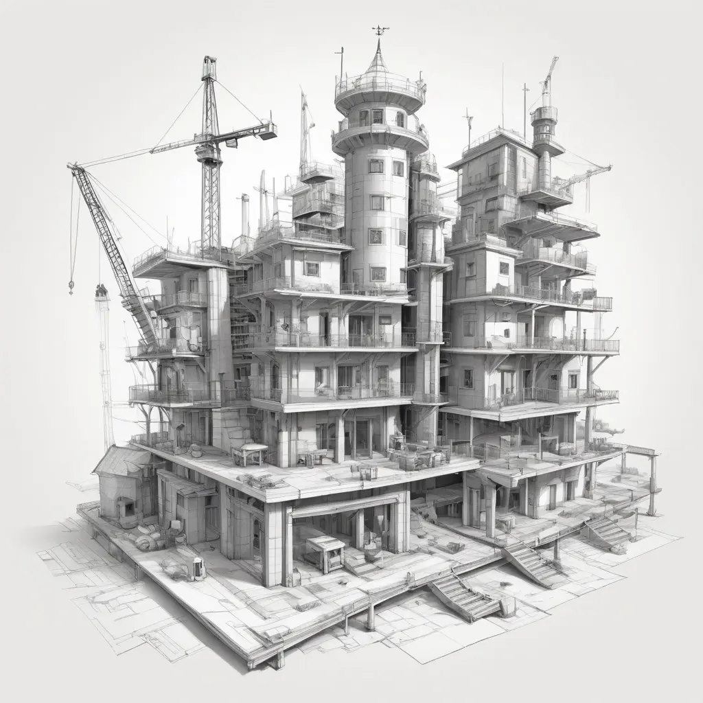 Этапы разработки чертежей: от эскиза до полной рабочей документации