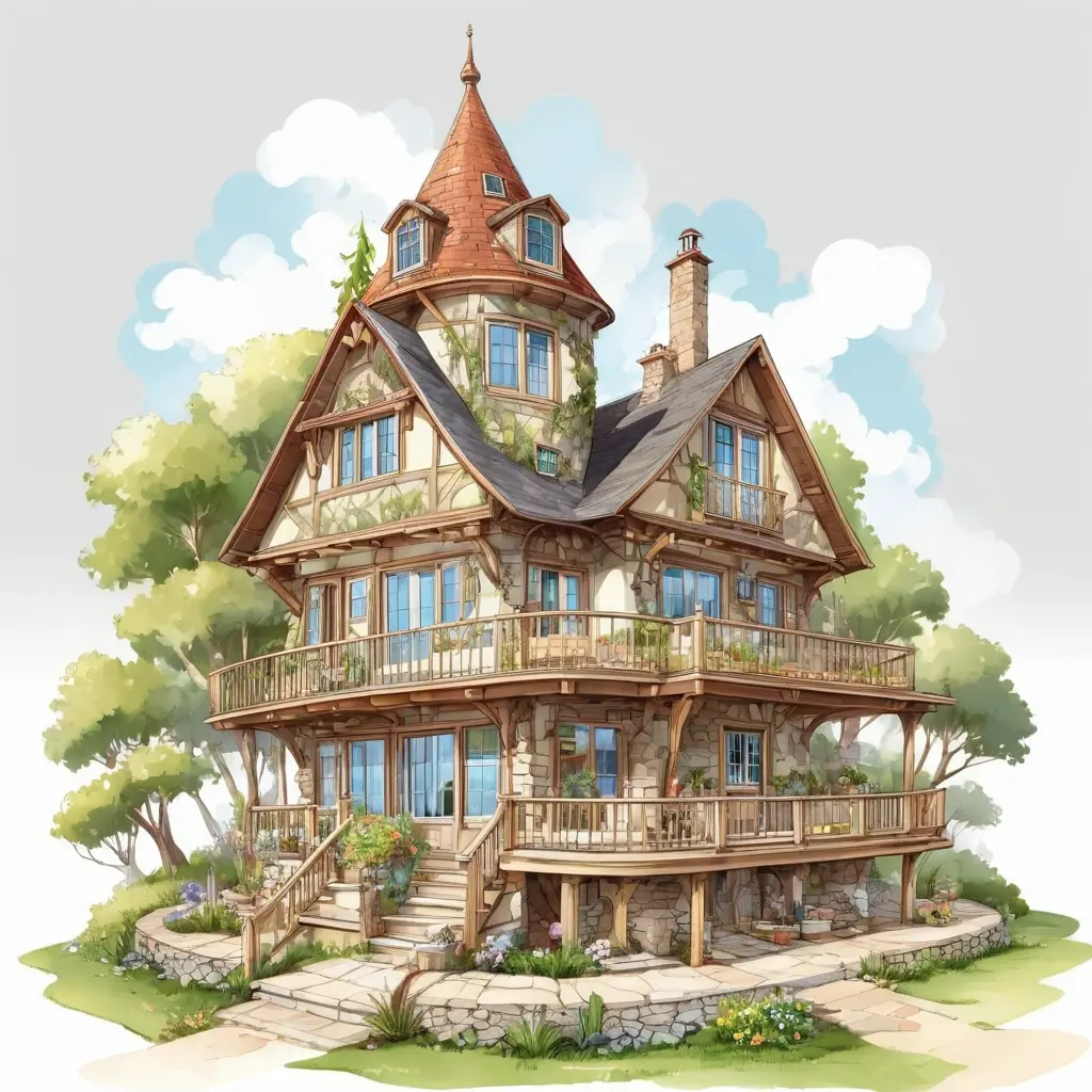 Чертежи для коттеджей: функциональные решения пространства и грамотная планировка