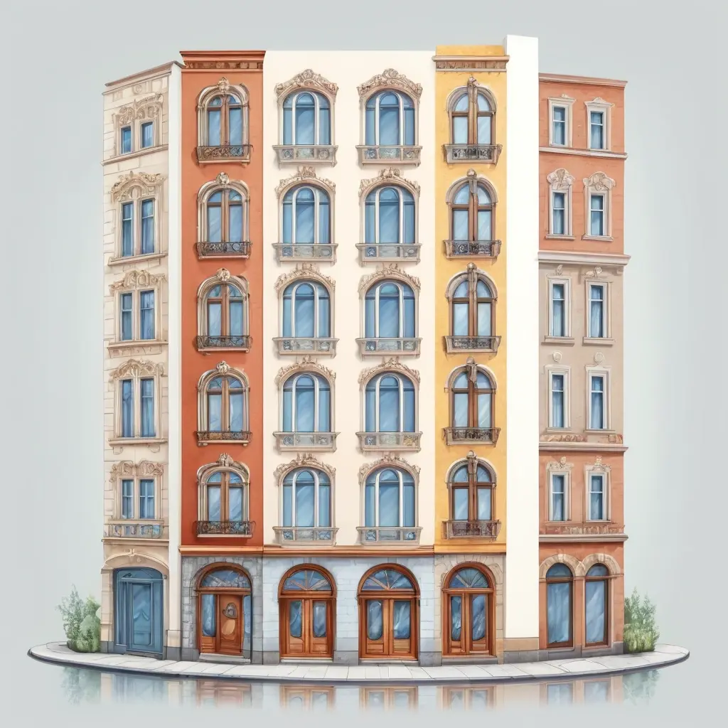 Чертежи фасадов: выбор материалов, отражение фактуры и теплоизоляции