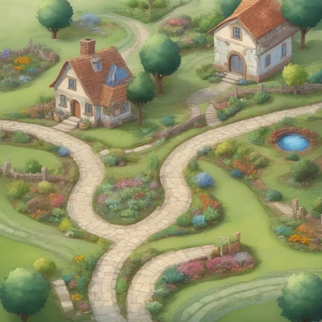 Благоустройство дачного двора: дорожки, освещение и удачный ландшафт