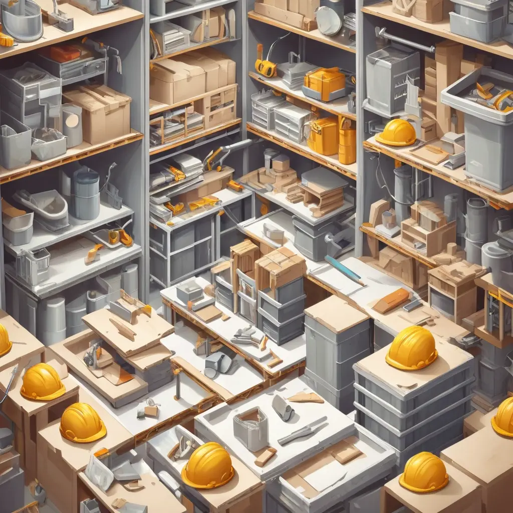 Советы профессионалов: как организовать хранение материалов на стройплощадке без потерь