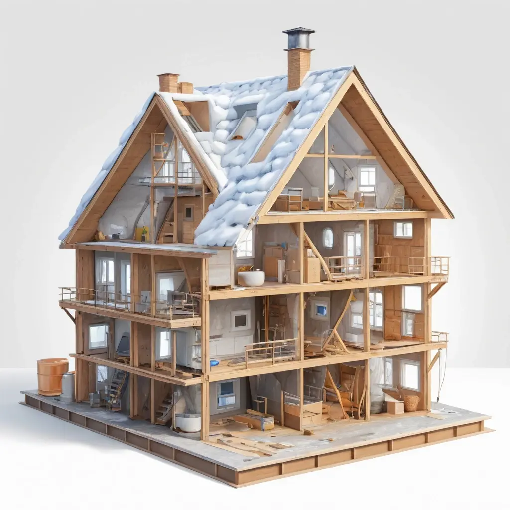 Утепление мансарды: выбор материалов, вентиляция и предотвращение конденсата