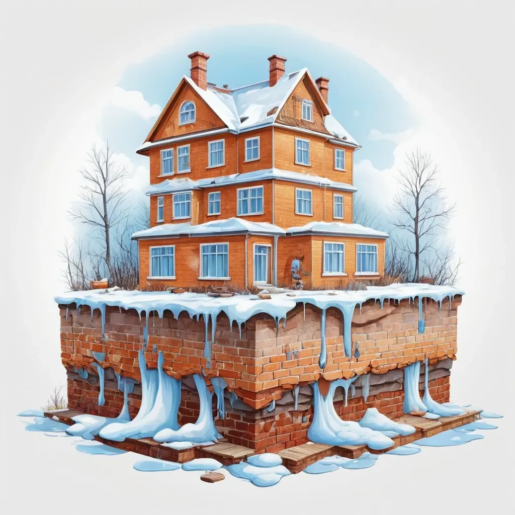 Утепление и гидроизоляция фундамента: как предотвратить морозные трещины и сырость