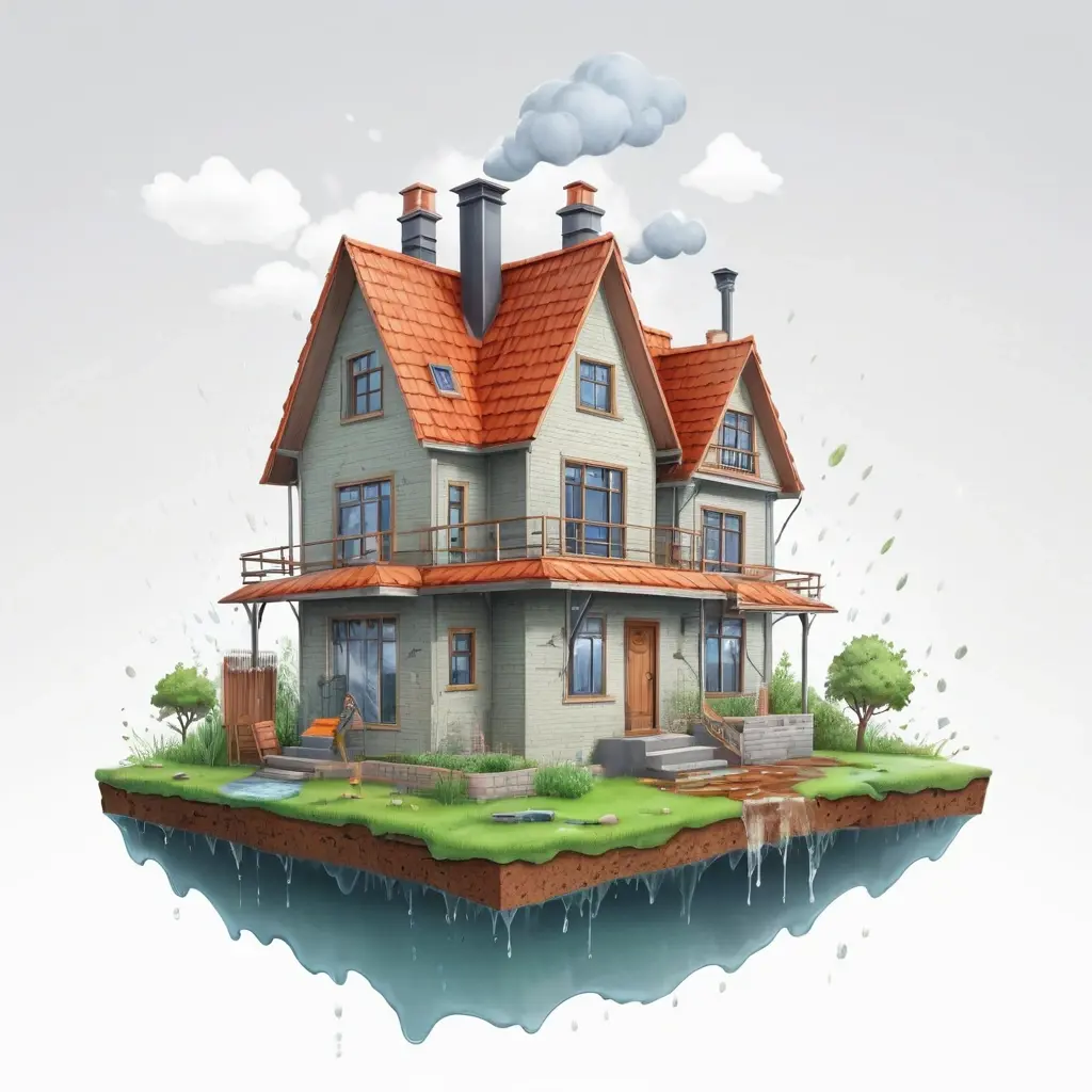 Гидроизоляция в районах с частыми туманами и дождями: особенности монтажа и эксплуатации