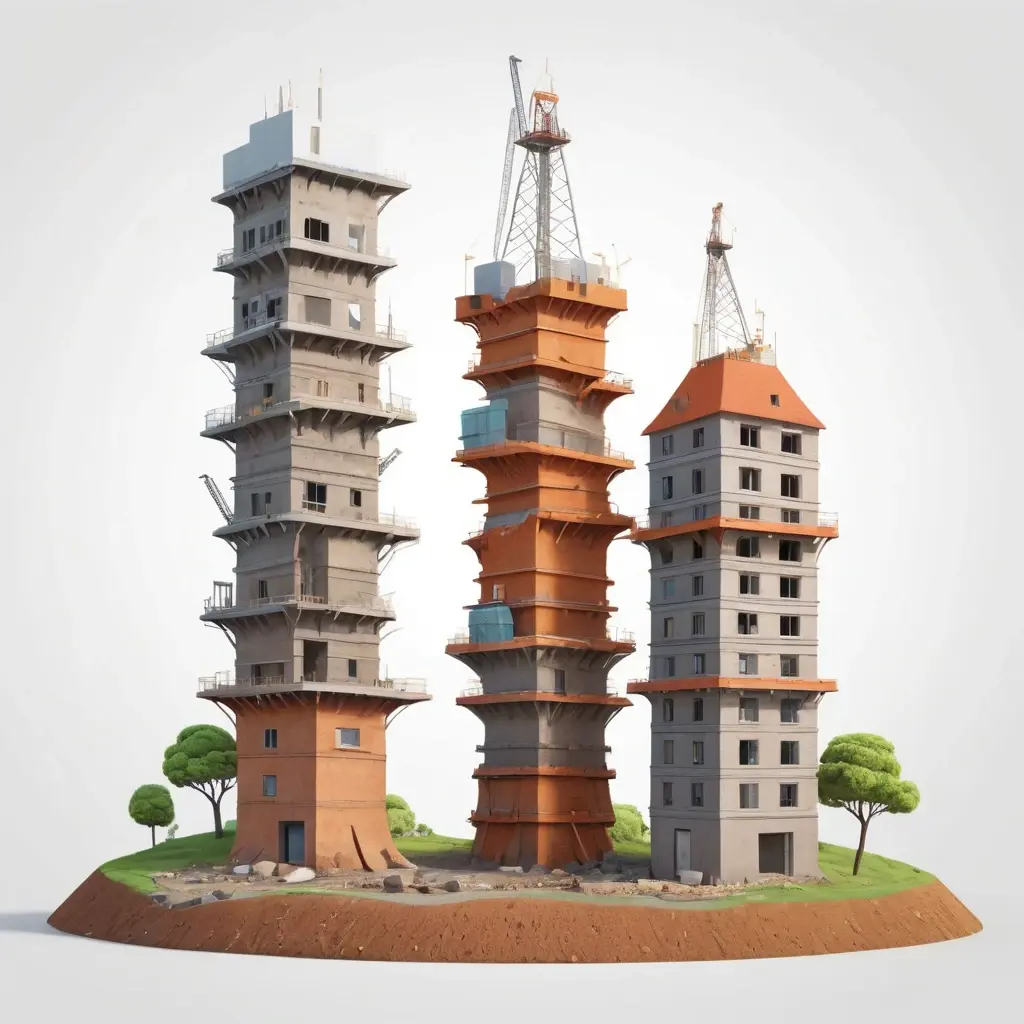 Монолитный фундамент vs свайно-ростверковая конструкция: сравнение по цене и долговечности