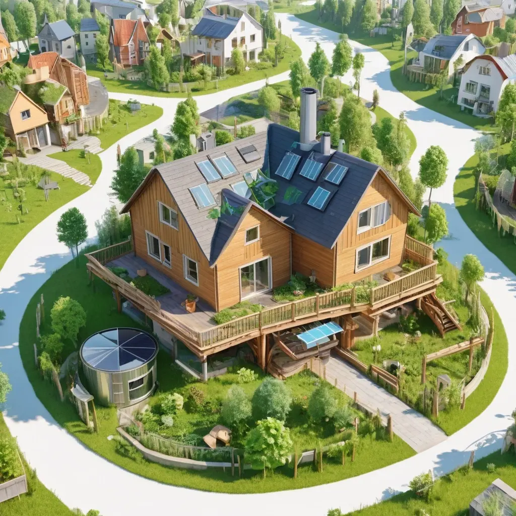 Эко-дача: экологичные материалы и технологии для здорового жилья за городом