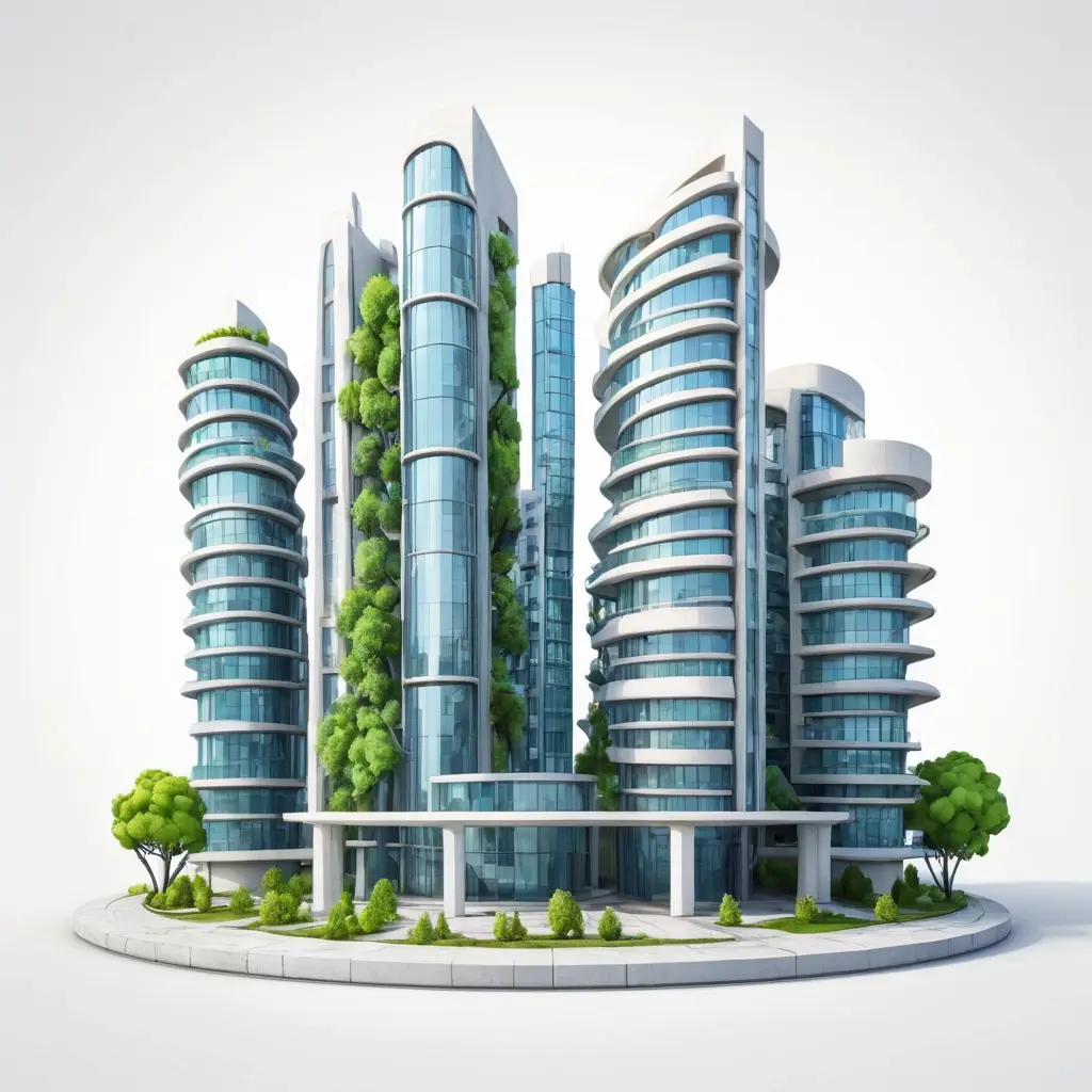 Стеклянный бетон: стиль, прочность и способы применения в архитектуре