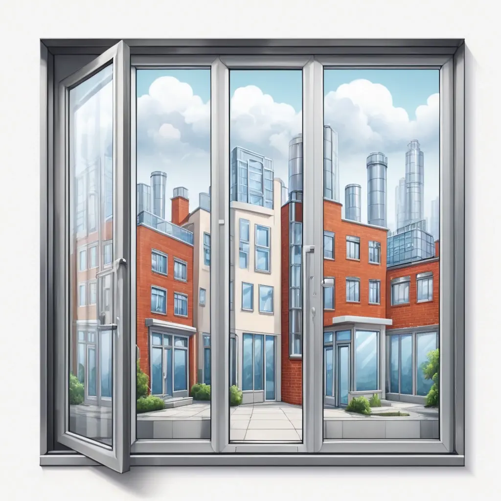 В чем преимущества алюминиевых окон и дверей для промышленных объектов